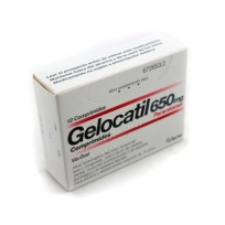 GELOCATIL 650 MG 12...