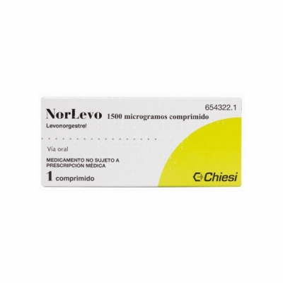 NORLEVO 1.5 MG 1 COMPRIMIDO