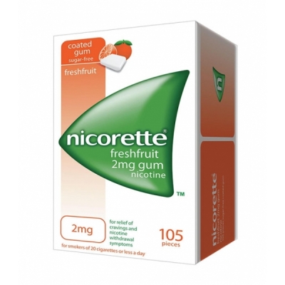 NICORETTE FRESHFRUIT 2 MG...