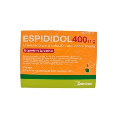 ESPIDIDOL 400MG GRANULADO...