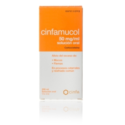 CINFAMUCOL CARBOCISTEINA 50...